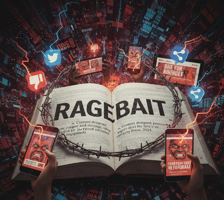 Rage bait becomes word of the year by Oxford University Press