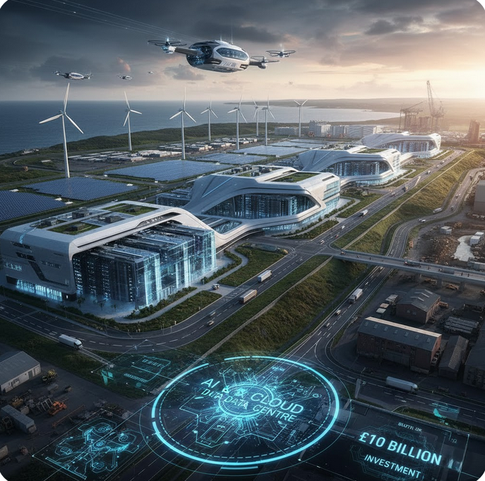 Transforming Blyth’s Industrial Landscape: The New £10 Billion AI and Cloud Data Centre