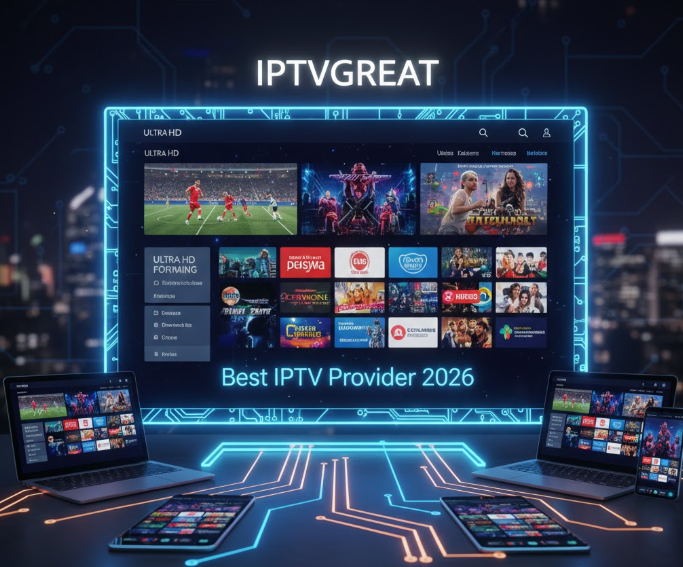 ⭐ Best IPTV Provider 2026 — Why IPTVGREAT Leads the Future of Streaming
