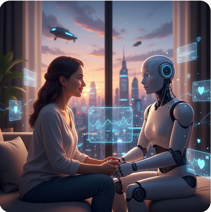 The Rise of AI Companions: How Artificial Intelligence Is Becoming a Source of Emotional Support – And What That Means for Society
