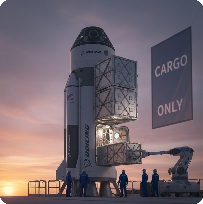 Boeing's Starliner: A Cautionary Step Back to Cargo-Only Missions