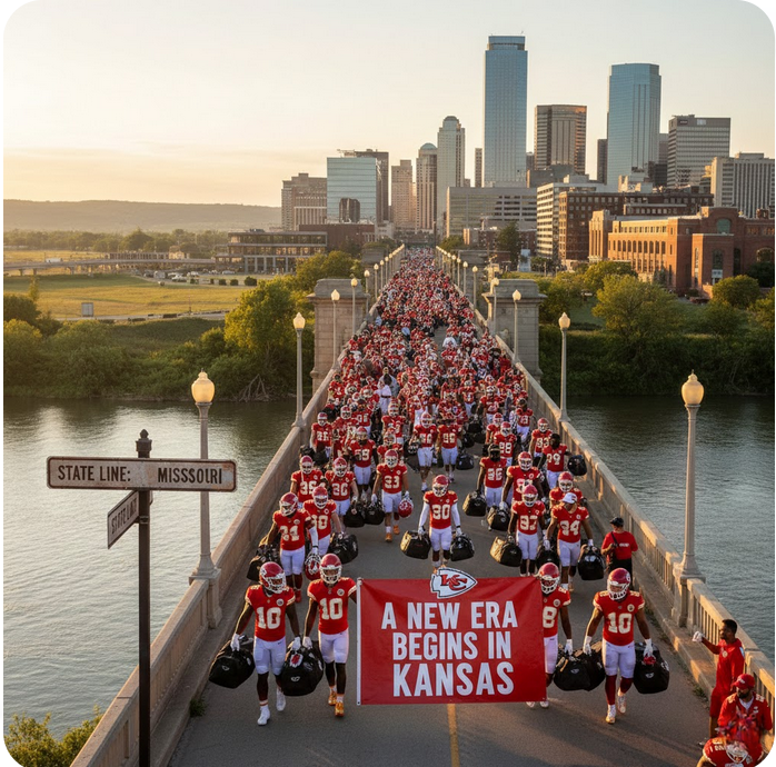 The Kansas City Chiefs Are Crossing the State Line: A New Era Begins in Kansas
