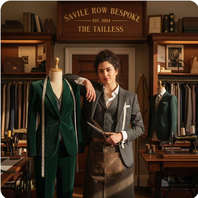 Breaking Barriers on Savile Row: How a Young Female Tailor is Revolutionizing Bespoke Suiting for Women