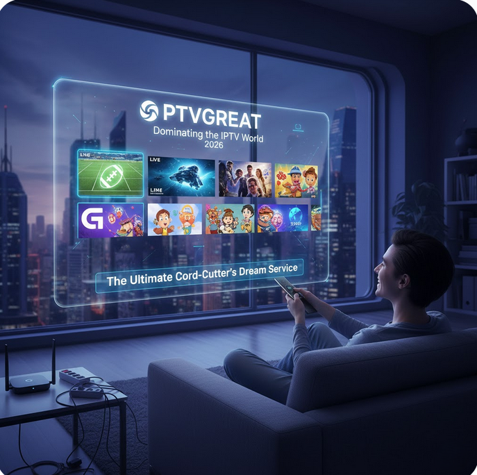 PTVGREAT is Dominating the IPTV World in 2026: The Ultimate Cord-Cutter’s Dream Service